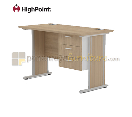 Panen Raya Furniture Meja Kantor HighPoint Six OD 6120 Cappucinno 120x60x75