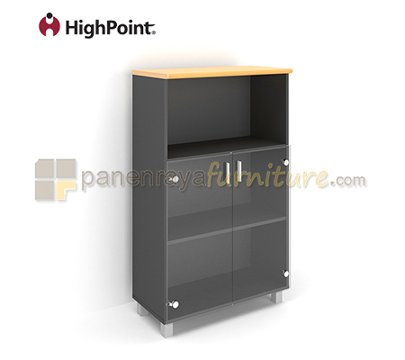 Panen Raya Furniture Lemari Arsip HighPoint BST 563 Beech 80x39x132