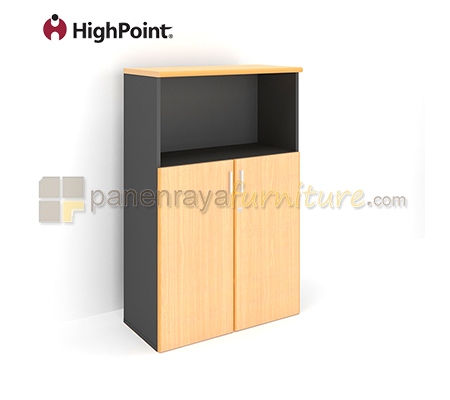Panen Raya Furniture Lemari Arsip HighPoint BST 261 Beech 80x39x123