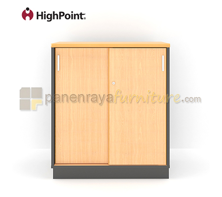 Panen Raya Furniture Lemari Arsip HighPoint BST 372 Beech 80x39x92