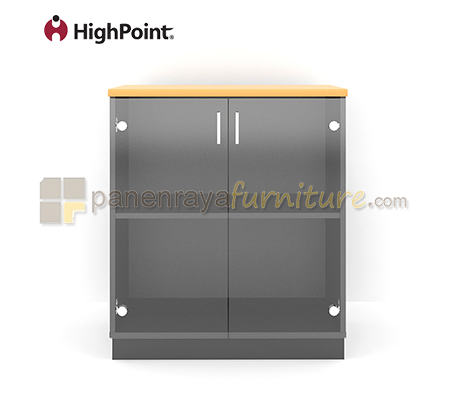Panen Raya Furniture Lemari Arsip HighPoint BST 373 Beech 80x39x92