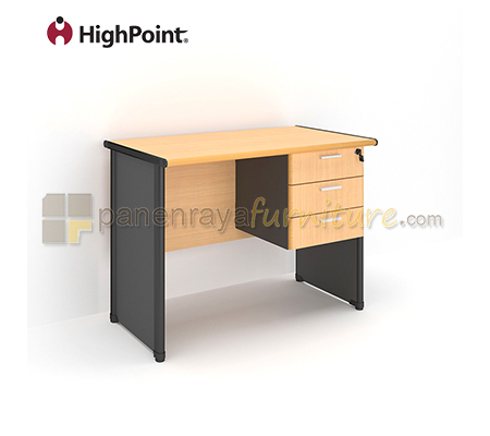 Panen Raya Furniture Meja Kantor HighPoint BOD 300SET Beech 100x60x75