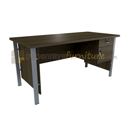 Panen Raya Furniture Meja kantor orbitrend OST 1061 Brown 120x60x75