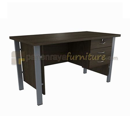 Panen Raya Furniture Meja Kantor Orbitrend OST 1060 Brown 120x60x75
