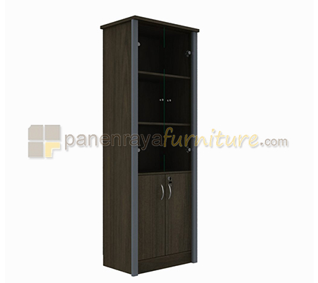 Panen Raya Furniture Lemari Arsip Orbitrend OSR 1060 Brown 60x40x180