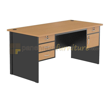Panen Raya Meja Kantor Orbitrend NST 1080 Beech 160x75x75