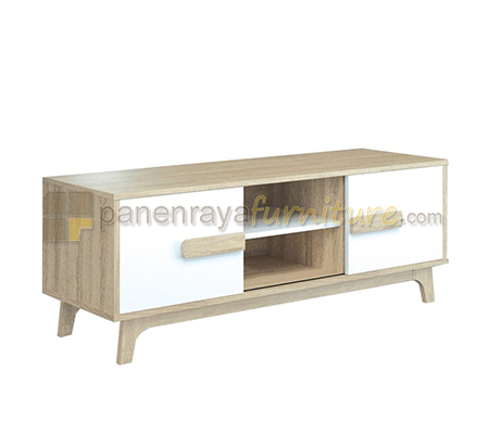 Panen Raya Meja TV Orbitrend Kansas 120 Sonoma Cream 120x39x42