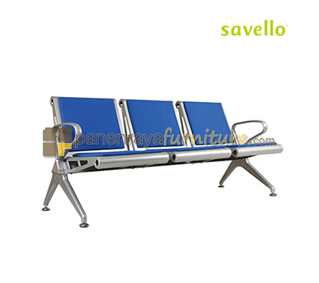 Panen Raya Furniture Kursi Tunggu 3 Seater Savello Airo 03F