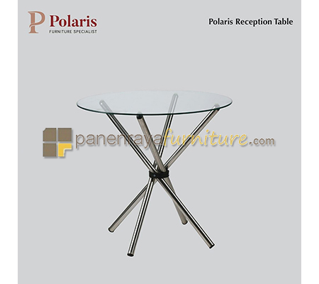 Panen Raya Meja Cafe Kaca Bundar Polaris RTI 800 RTI 1000