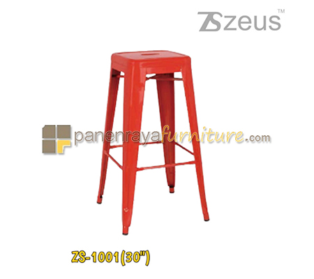 Panen Raya Furniture KURSI BESI TINGGI TANPA SANDARAN ZEUS 1001 30
