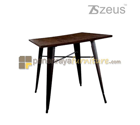 Panen Raya Furniture MEJA MAKAN BESI PANJANG ZEUS T1003