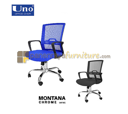 Panen Raya Furniture Kursi Kantor UNO Montana Chrome
