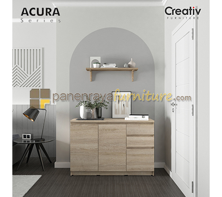 Panen Raya Sideboard Activ Acura SB 120 Sonoma Oak 120x40x80