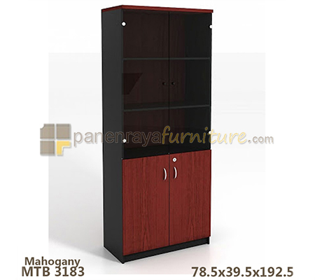 Panen Raya Furniture Lemari Arsip Tinggi Expo MTB 3183 N Mahogani 80x40x193