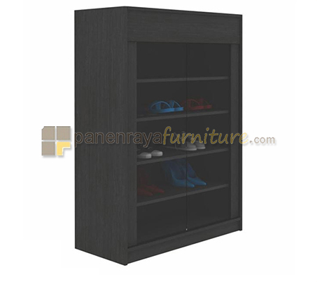 Panen Raya Furniture Rak Sepatu Expo SC 4205 Wenge 80x33x120