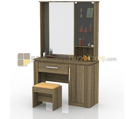 Panen Raya Meja Rias Plus Puff Expo DT 2207 Saw Cut 110x40x179