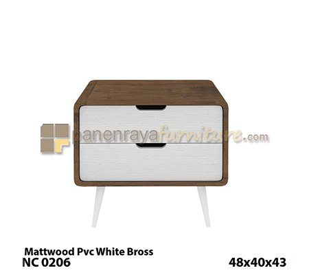 Panen Raya Nakast Expo NC 0206 Matt Wood - PVC White 48x40x43