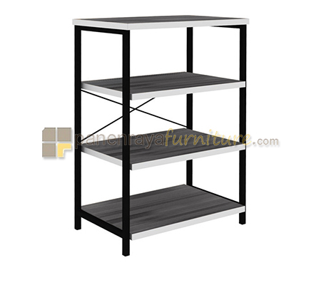 Panen Raya Furniture Rak Buku Expo BC 4531.7 Joko-Black 60x38x90