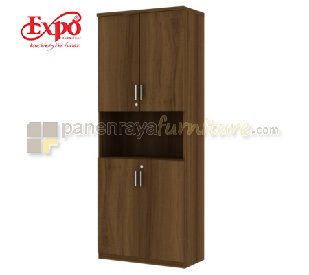 Panen Raya Furniture Lemari Arsip Tinggi Expo DHC 00 B Teak Wood 79x40x203