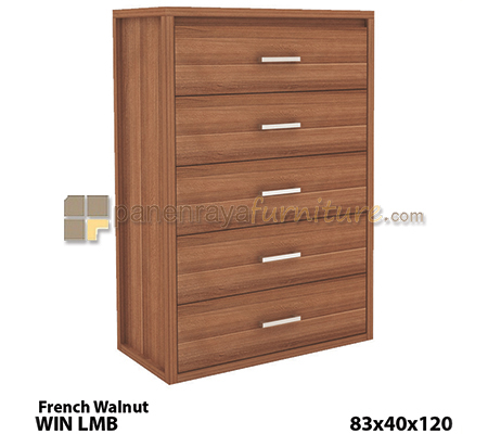 Panen Raya Furniture Multi Purpose Expo WIN LMB French Walnut 83x40x120