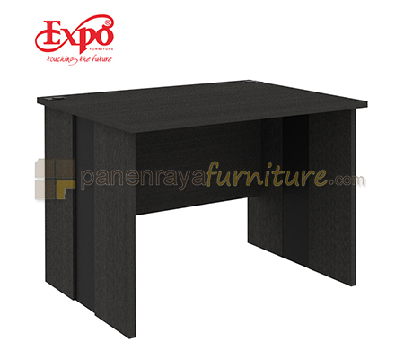 Panen Raya Furniture Meja Kantor Expo MD 1275 Dark Oak 120x75x75