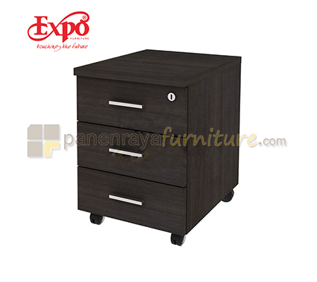 Panen Raya Laci Dorong Expo MD M03 Dark Oak 40x50x61