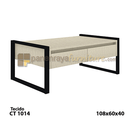 Panen Raya Furniture Coffee Table Expo CT 1014 Tecido 108x60x40