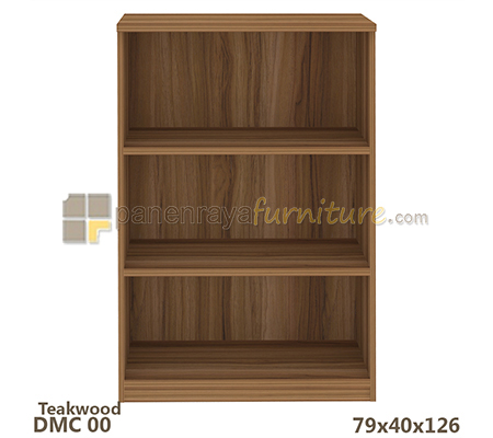 Panen Raya Rak Arsip Rendah Expo DMC 00 Teak Wood 79x40x126