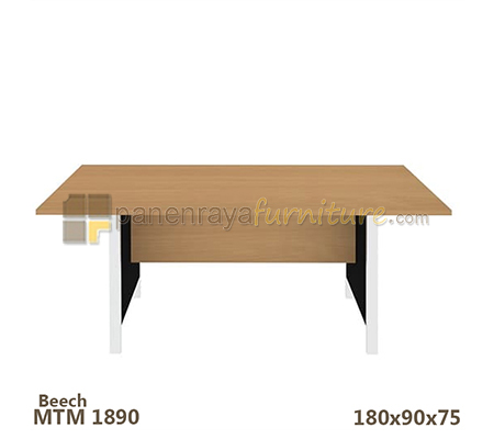 Panen Raya Furniture Meja Meeting Persegi Expo MTM 1890 Beech 180x90x75