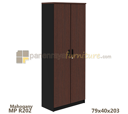 Panen Raya Furniture Lemari Arsip Tinggi Expo MP R202 Mahogani 79x40x198