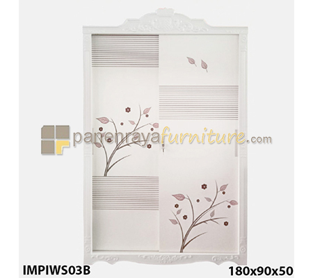 Panen Raya LEMARI PAKAIAN METAL IMPORTA IMP IWS03B