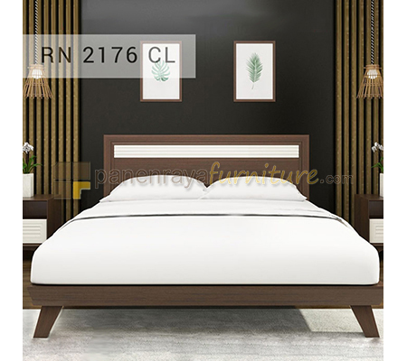 Panen Raya Ranjang Graver RN 2176 CL Colombia Walnut 212x170x109