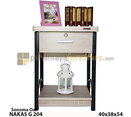 Panen Raya NAKAS GRACE G204 SONOMA OAK 40x38x54