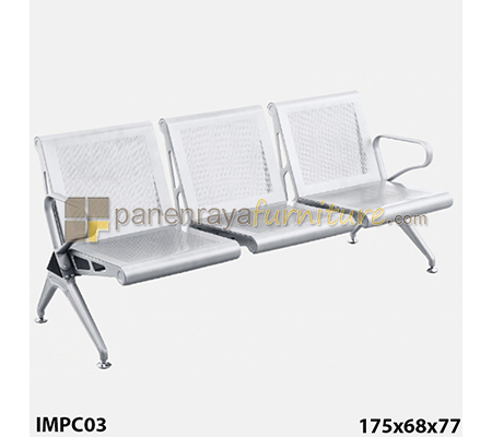 Panen Raya KURSI TUNGGU 3 DUDUKAN IMPORTA IMP C03