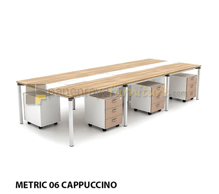 Panen Raya Furniture WORKSTATION STAFF 6 SEATER HIGHPOINT METRIC 06 1670