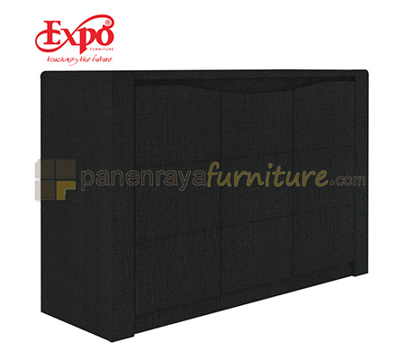 Panen Raya Furniture Credenza Multi Purpose Expo MP 4584 Dark Tecido 120x39x80