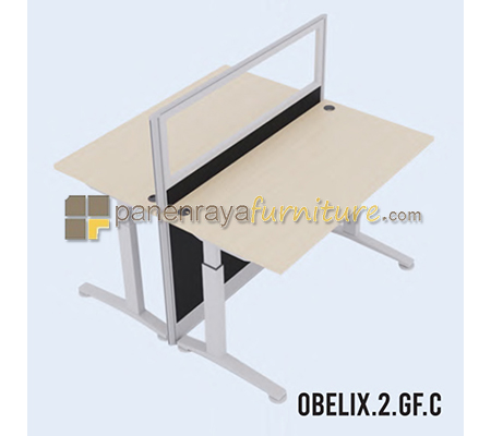 Panen Raya Furniture Workstation 2 Seater Indachi Obelix.2.GF.C 