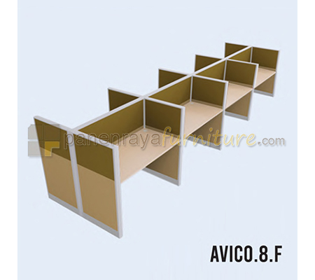 Panen Raya Furniture Workstation 8 Seater Indachi Avico.8.F