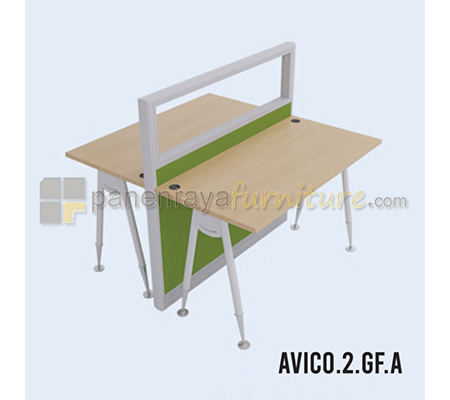 Panen Raya Furniture Workstation 2 Seater Indachi Avico.2.GF.A