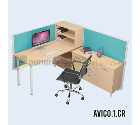 Panen Raya Workstation 1 Seater Indachi Avico.1.CR