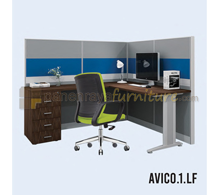 Panen Raya Workstation 1 Seater Indachi Avico.1.LF