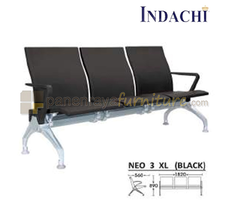 Panen Raya Furniture Kursi Tunggu Indachi Neo 3 XL