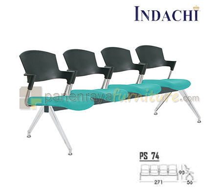 Panen Raya Furniture Kursi Tunggu Indachi PS 74