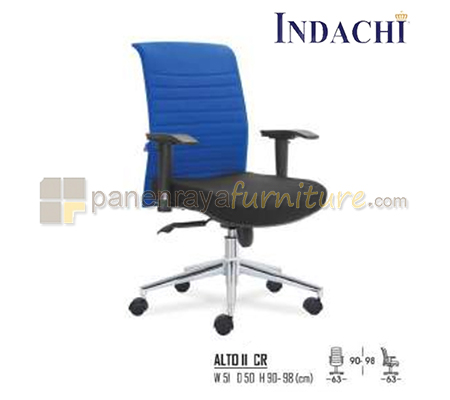 Panen Raya Furniture Kursi Kantor Indachi Alto II CR TC