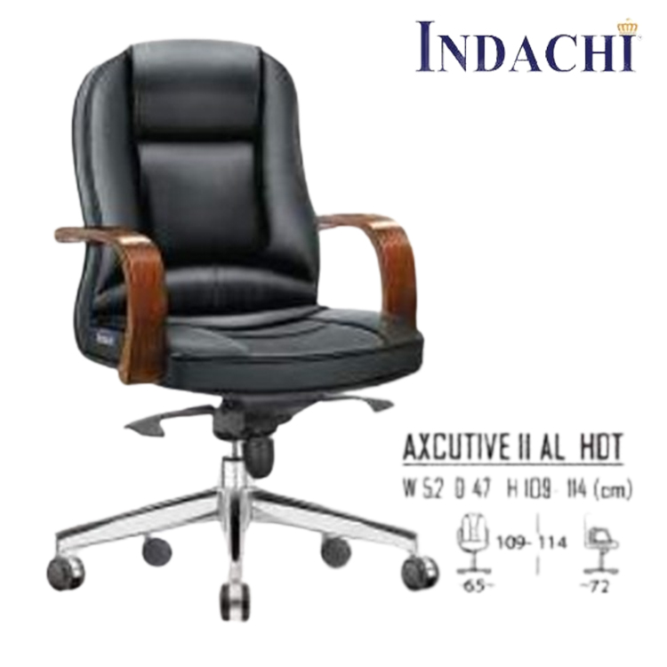 Panen Raya Furniture Kursi Kantor Indachi Axcutive II AL HDT