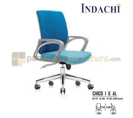 Panen Raya Furniture Kursi Kantor Indachi Chico I G AL