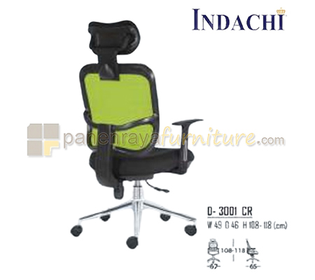 Panen Raya Furniture Kursi Kantor Indachi D 3001 CR