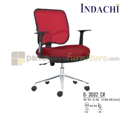 Panen Raya Kursi Kantor Indachi D 3002 CR