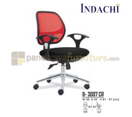 Panen Raya Kursi Kantor Indachi D 3007 CR