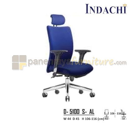 Panen Raya Furniture Kursi Kantor Indachi D 5100 S AL